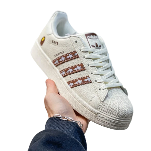 Baskets Adidas BAPE Blanches