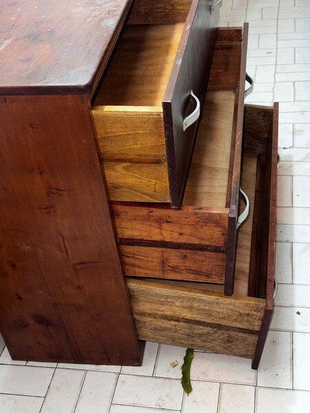 Commode à 3 rangées