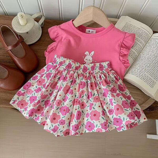 Ensemble fille fruité coloré
