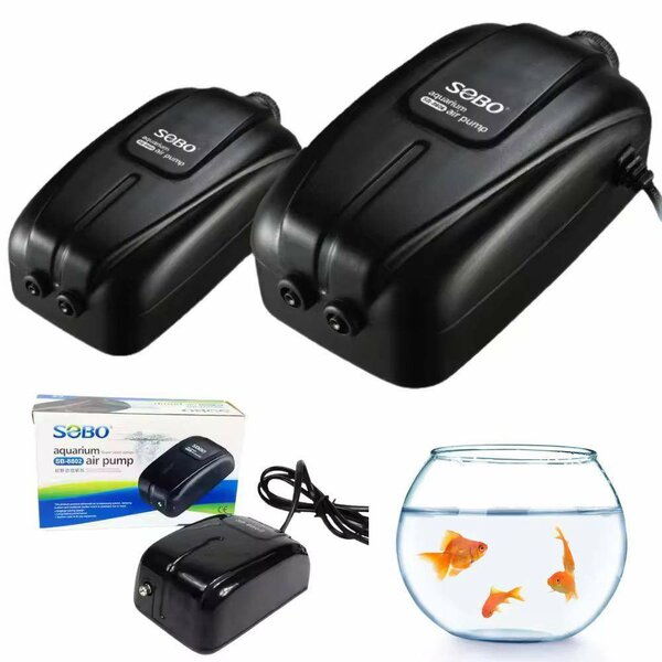 Pompe à air aquarium Sobo