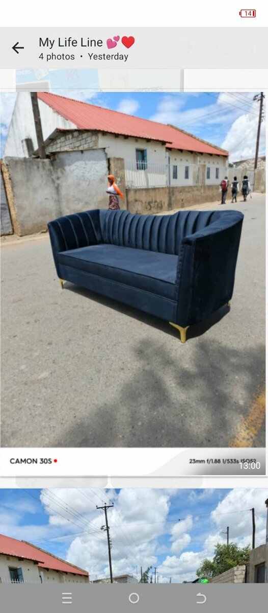 Fancy couch 3seater