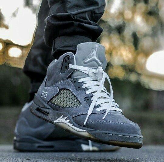 Air Jordan 5 Retro Wolf Grey
