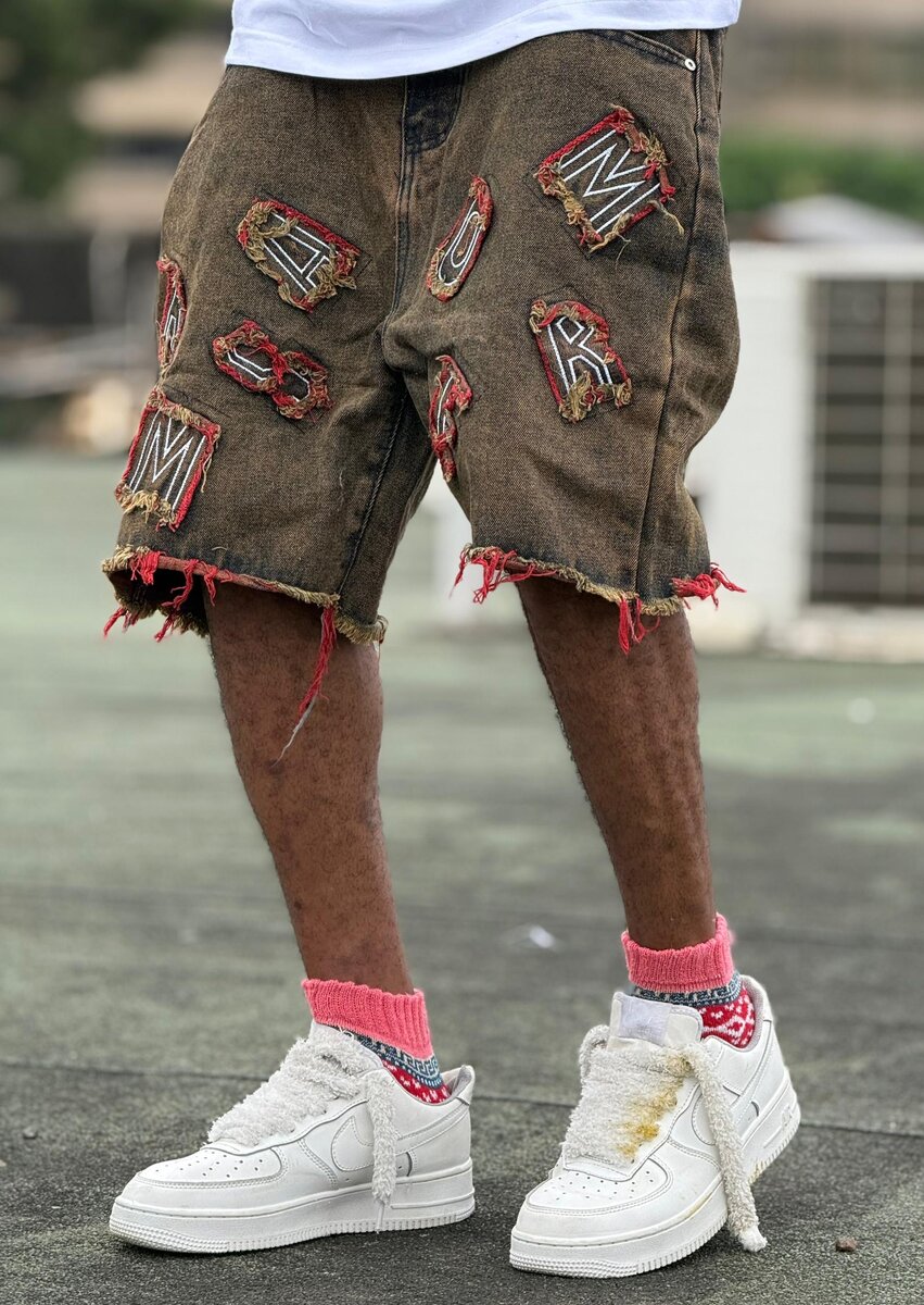 Shorts en jean décontracté