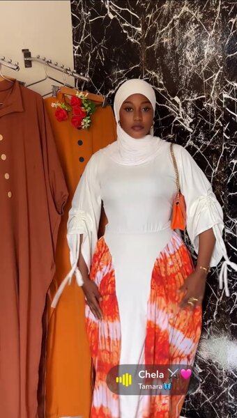 Ensemble Hijab Élégant Femme