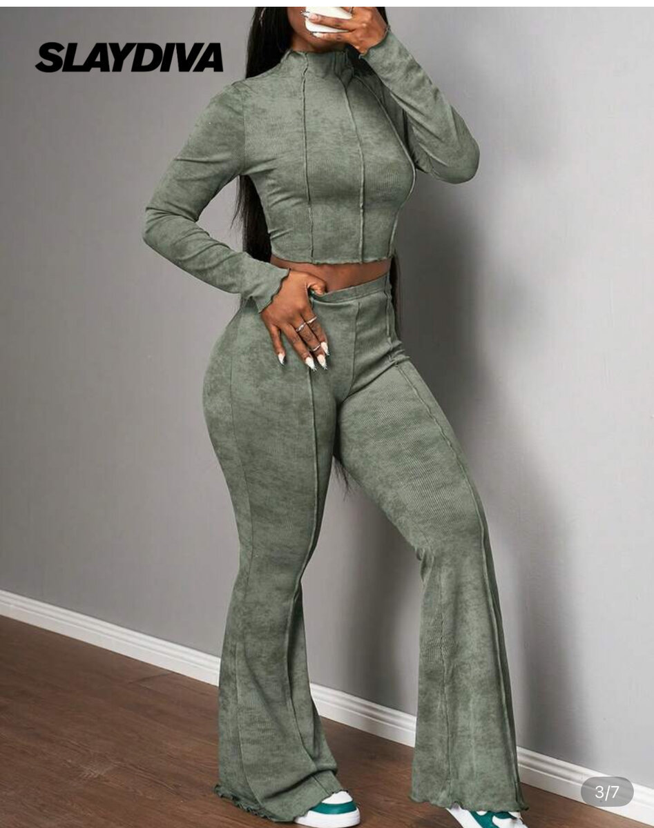 Ensemble Femme Vert Chic