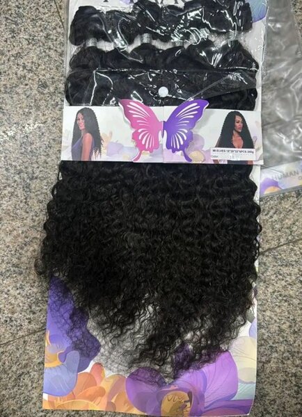 Extensions bouclées noires