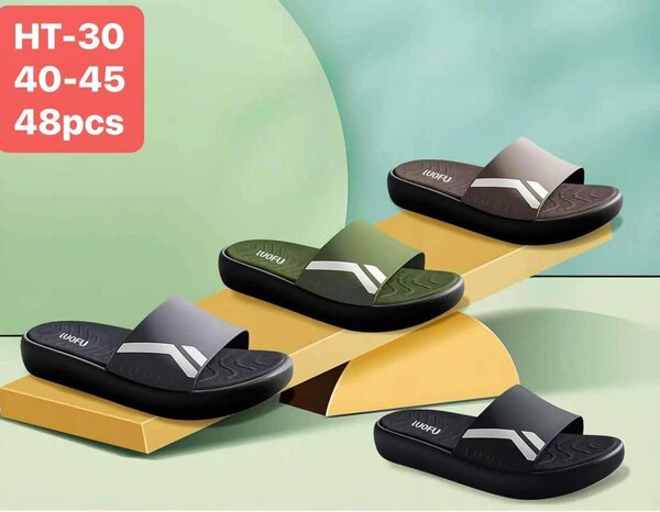 Claquettes confort homme