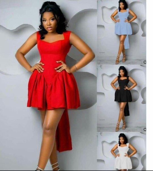Red Bow Mini Dress