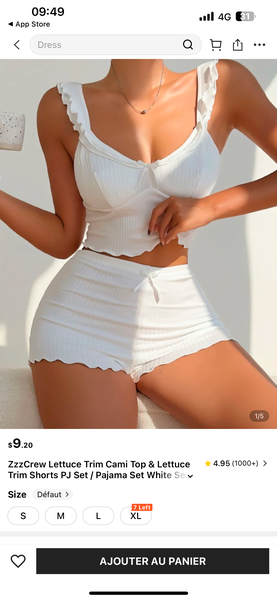 Ensemble lingerie sexy femme