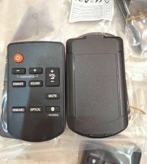 Panasonic woofer/ barre de son