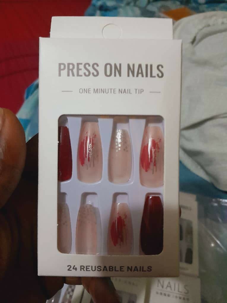 Faux ongles réutilisables