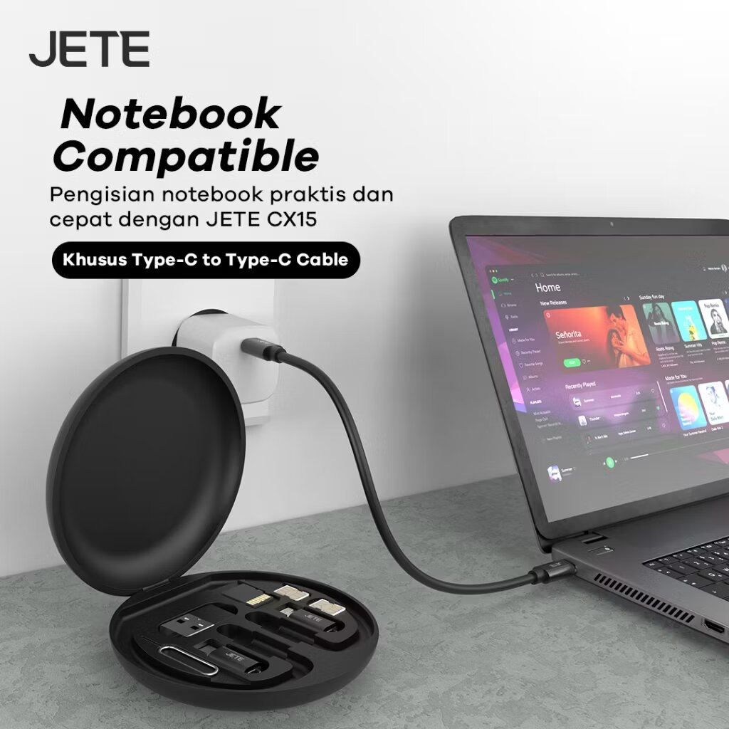 Data Charger Cable Set  60W Fast Charger Multifunction 6in1