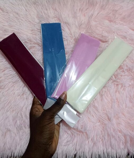 Bandeaux colorés en satin