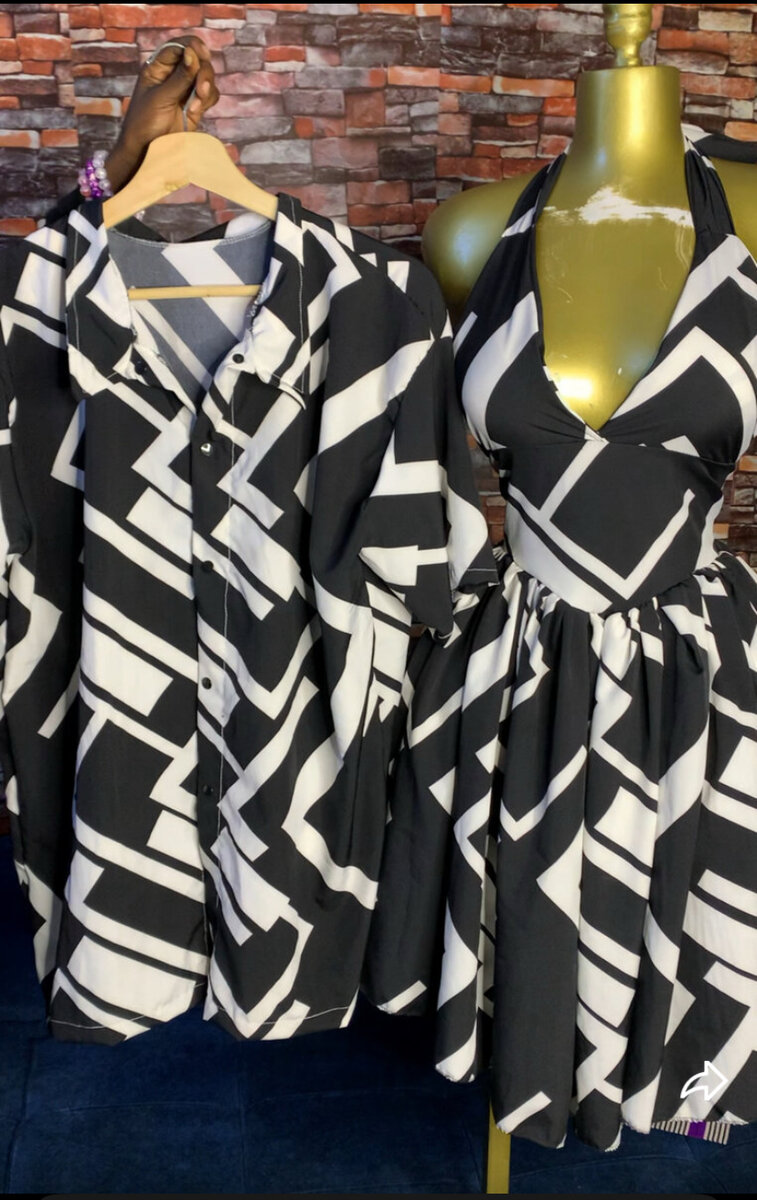 Ensemble Tendance: Robe & Chemise