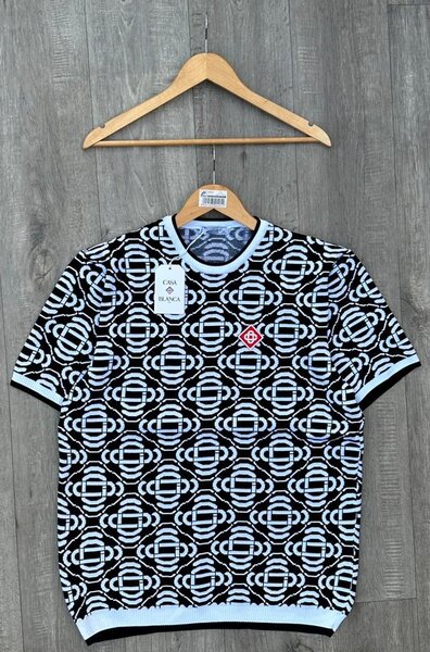 T-shirt homme motif géométrique