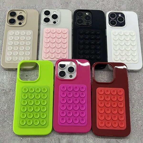 4 Ventouses multicolores