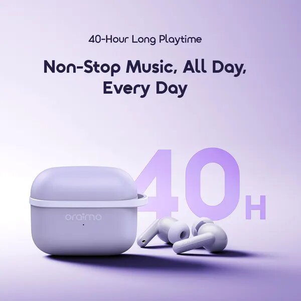 Écouteurs 40H Oraimo OTW-324