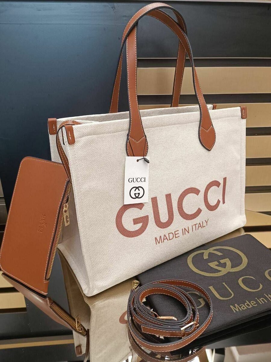 Sac à main Gucci en toile