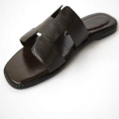 Sandales en cuir homme élégantes