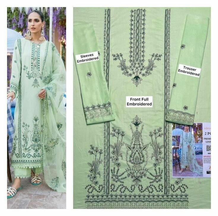 Organza 3 Peace Suit