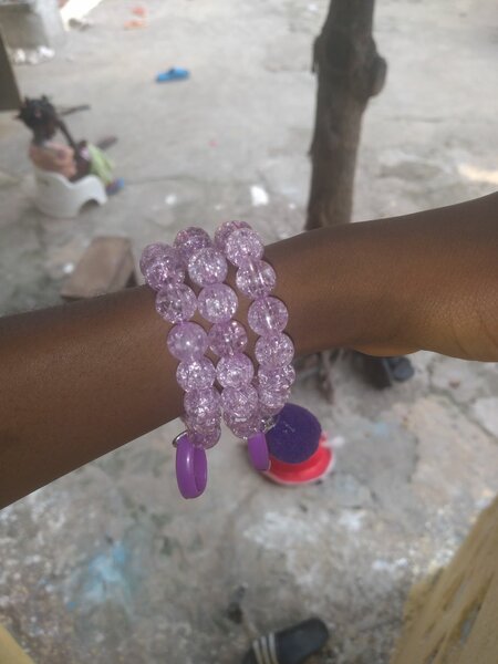 Bracelets  violets