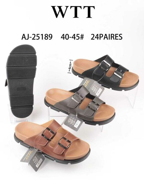 Sandales WTT en cuir