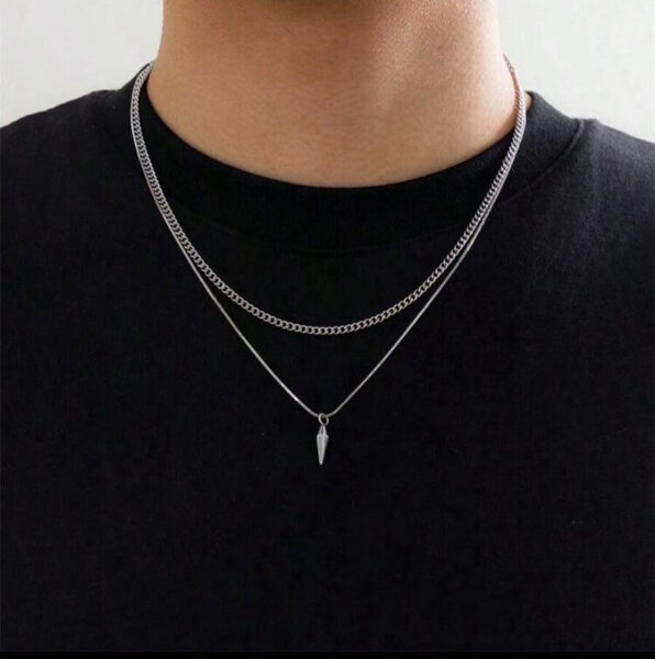 Collier à Pendentif Moderne