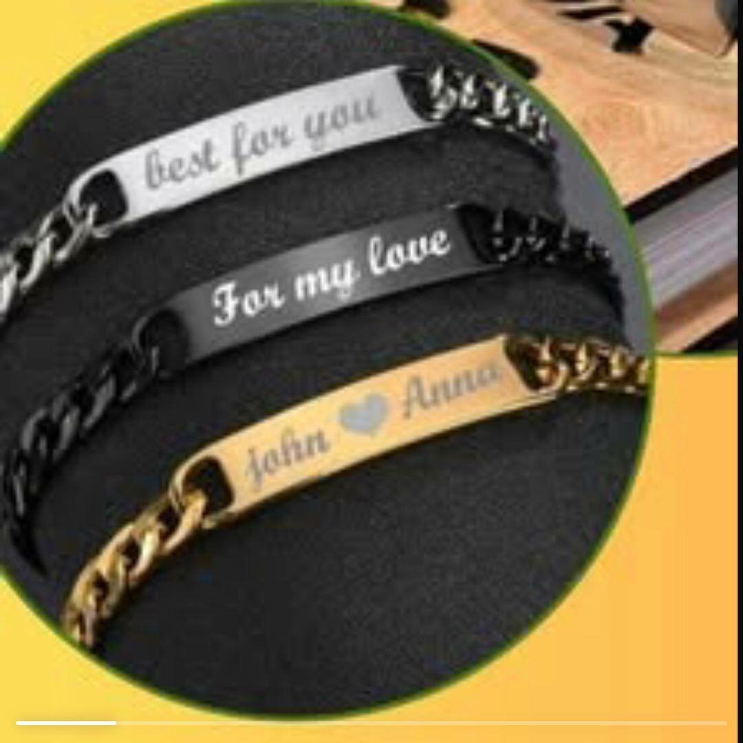 Bracelet acier inoxydable pers