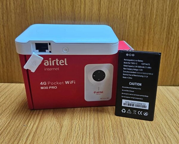 Airtel 4G Pocket WiFi M30 PRO