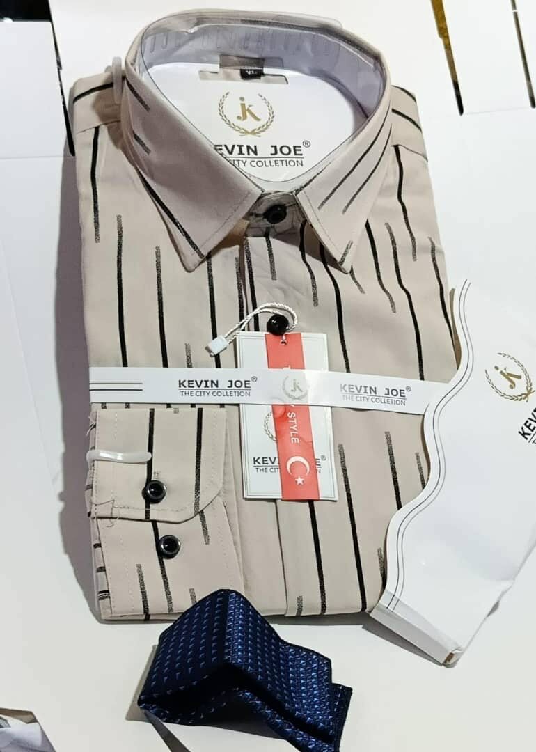 Chemise à rayures homme Kevin Joe