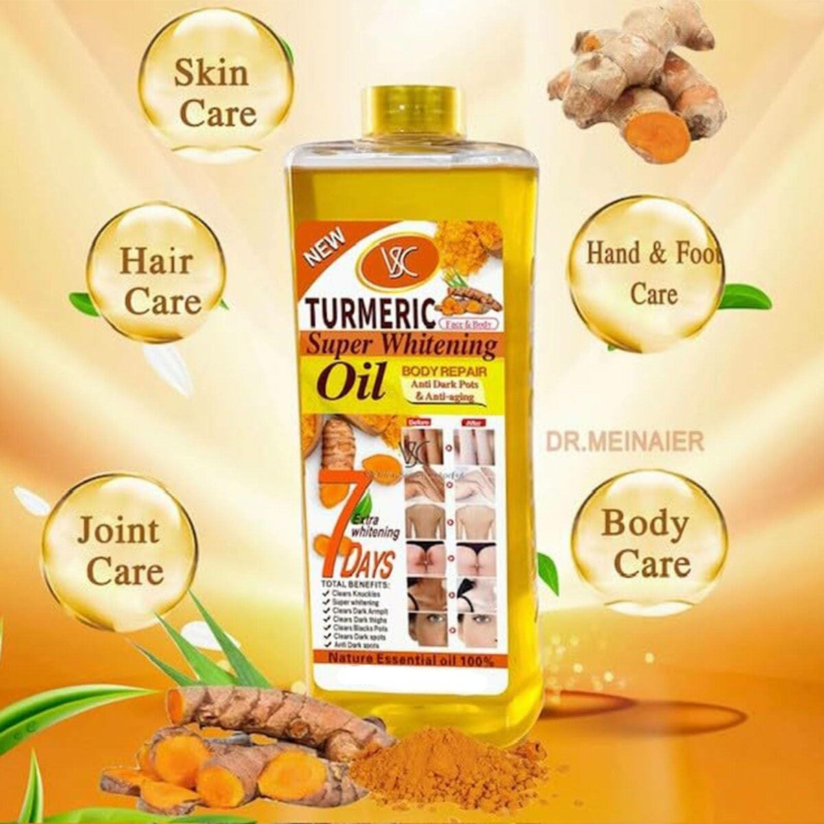 Veet Gold Tumeric Body Oil