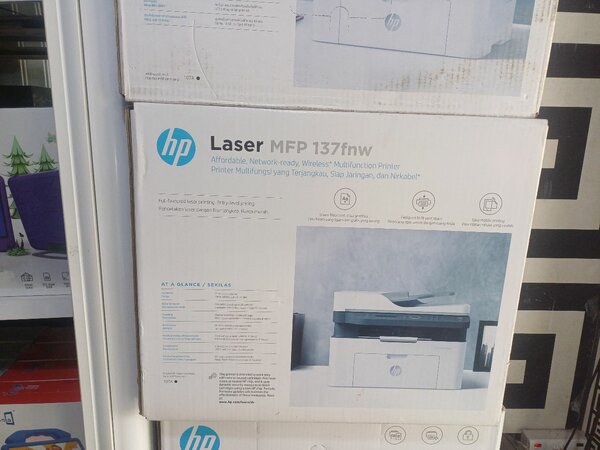 HP LASERJET 137FNW 3 IN 1 PRINTERS