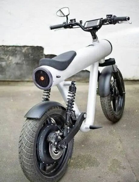 Vélo électrique futuriste