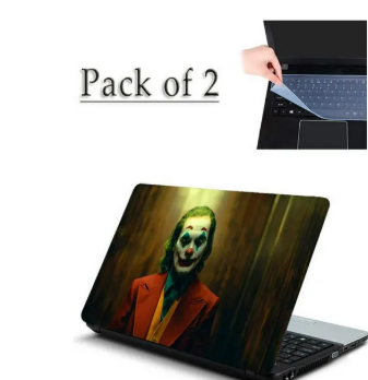 Pack Of 2-Joker Laptop Back Skin Sticker-Laptop Back Skin-Laptop Skin Vinyl Sticker Decal, 14.6 15 15.4 15.6 inch Laptop Skin Sticker Cover For All Laptops