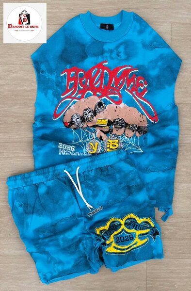 Ensemble Streetwear Bleu