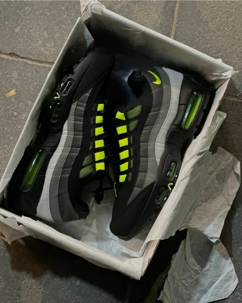 Baskets Air Max 95 Noir Vert
