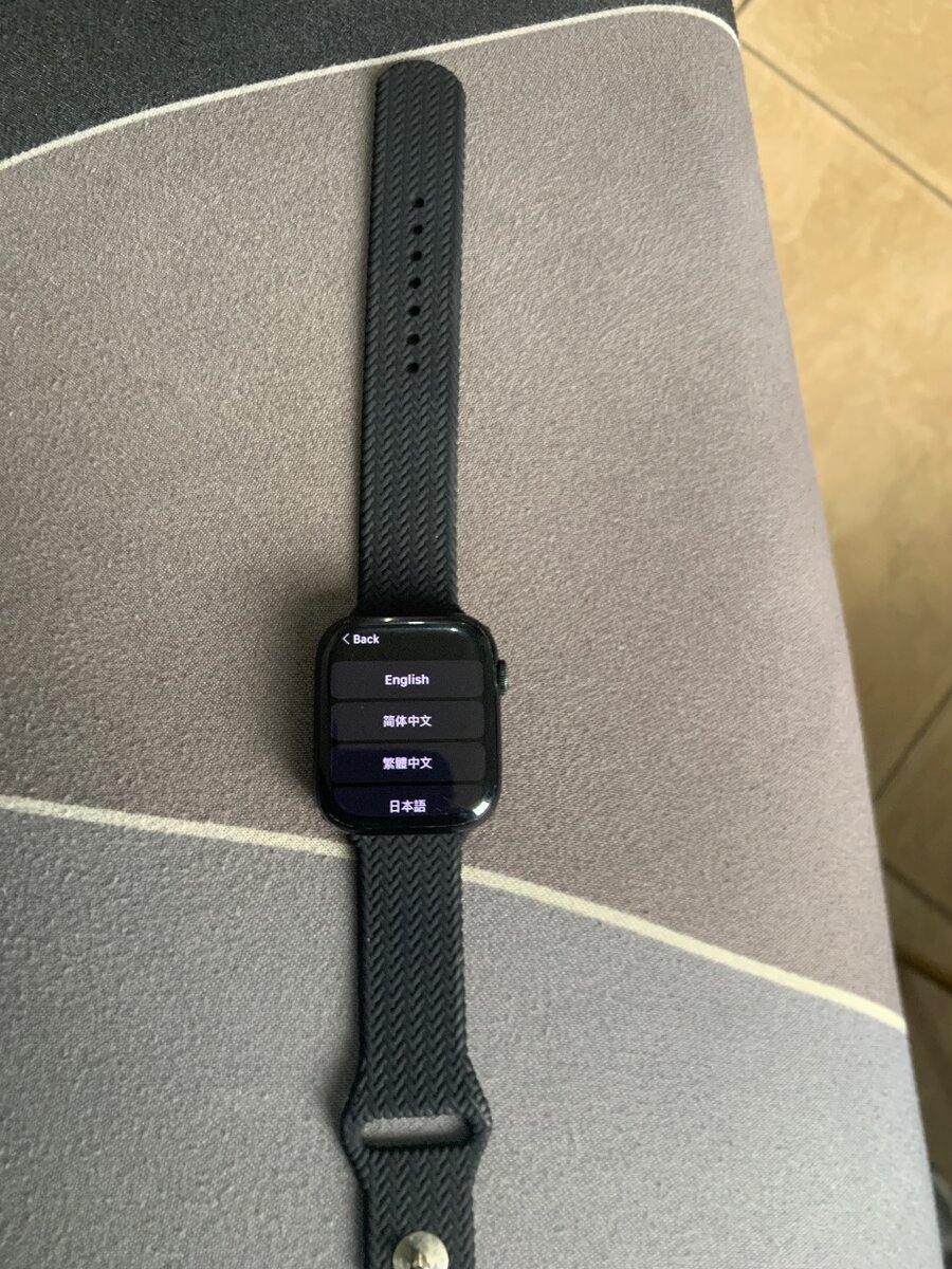 Series 7 45 mm Screen