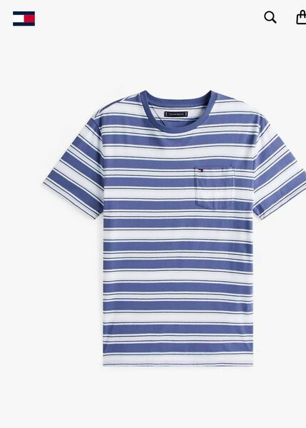 T-shirt rayé casual