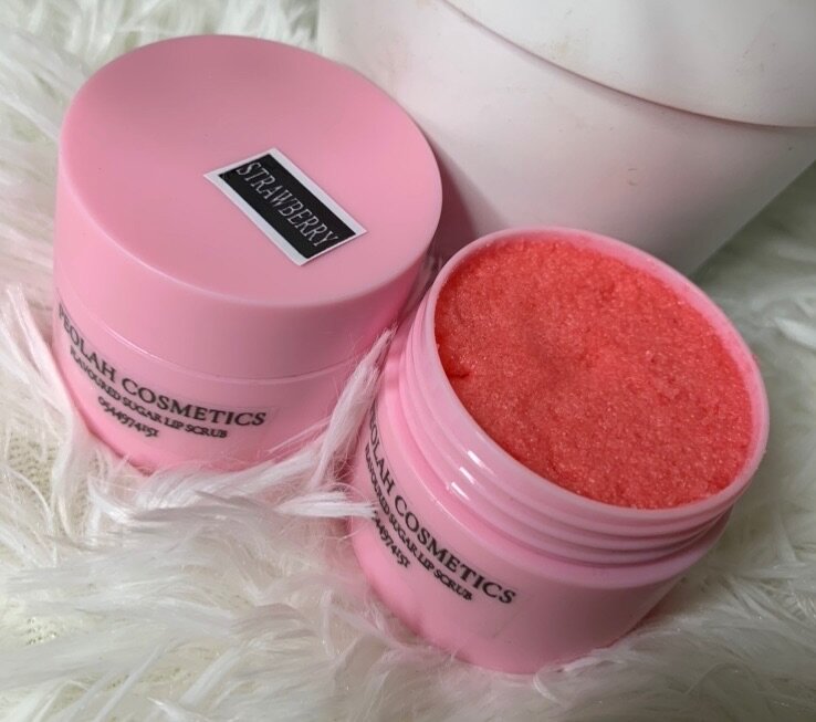 Lip scrub (strawberry flavored)20g