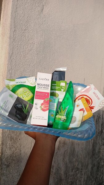 Ensemble soin visage naturel