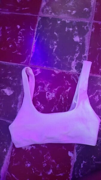 Top blanc XS pour femme