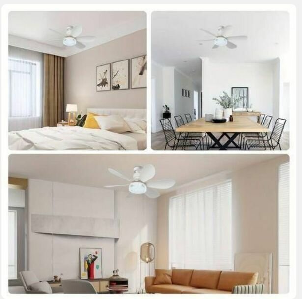 Ventilateur Plafonnier LED Silencieux