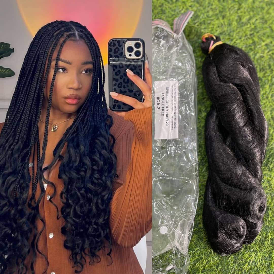 Meche boucler pour vos braide 5mil le paquet