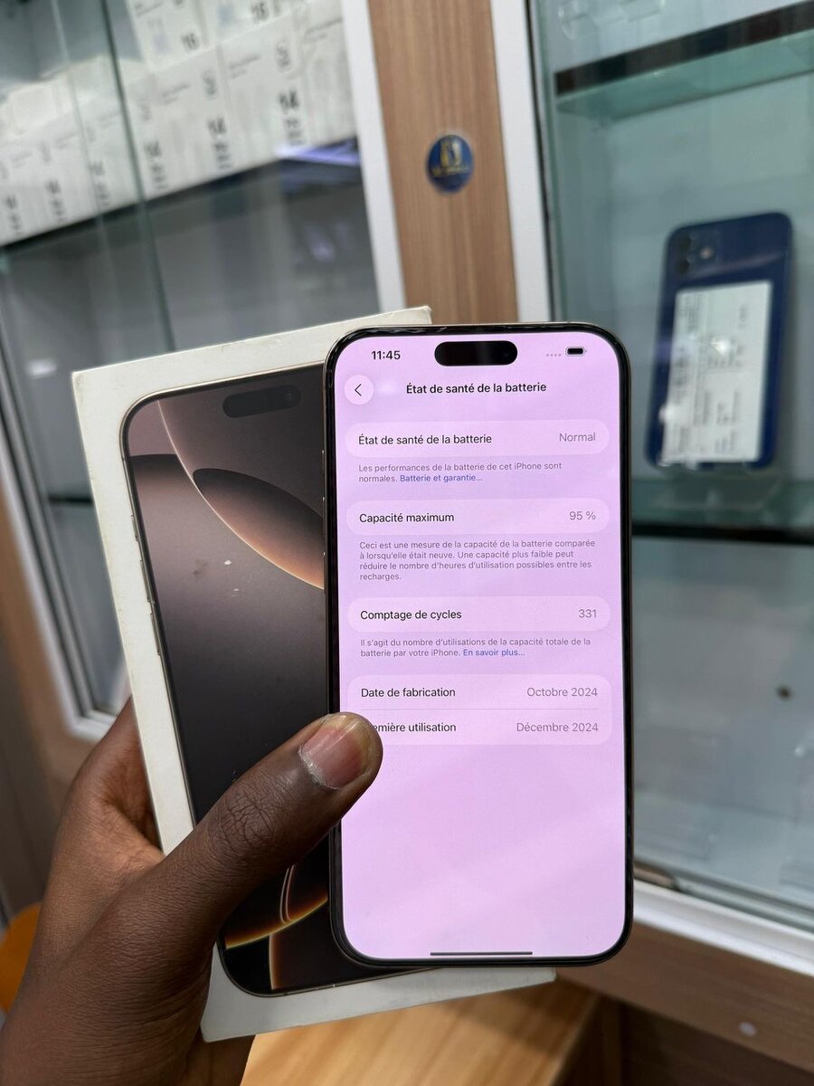 Smartphone Apple dernier modèle