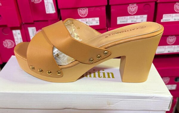 Mules à talons élégants pour femme