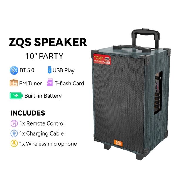 Enceinte Portable Bluetooth 10”