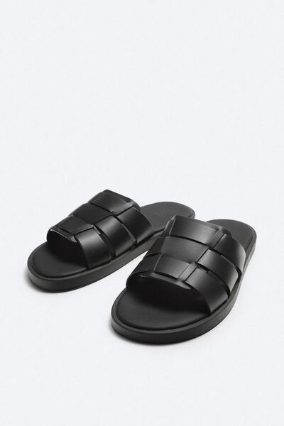 Sandales en cuir élégant