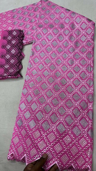 Dentelle Lafaya + voile