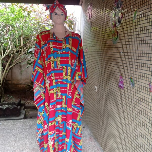 Robe Africaine Colorée