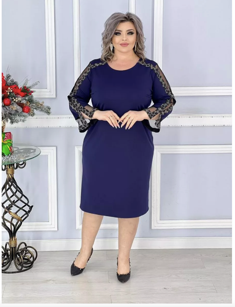 Платье женское больших размеров летнее